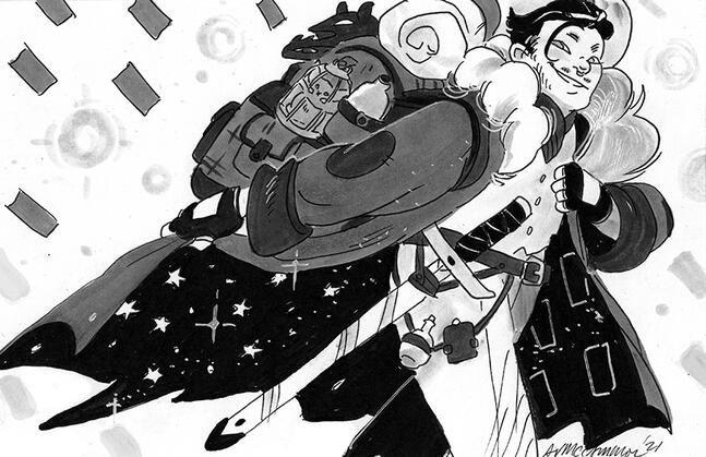 "The Adventurer" (Unfurled Declare, Whimsy Machine Media)