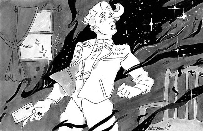 "The Player" (Unfurled Declare, Whimsy Machine Media)